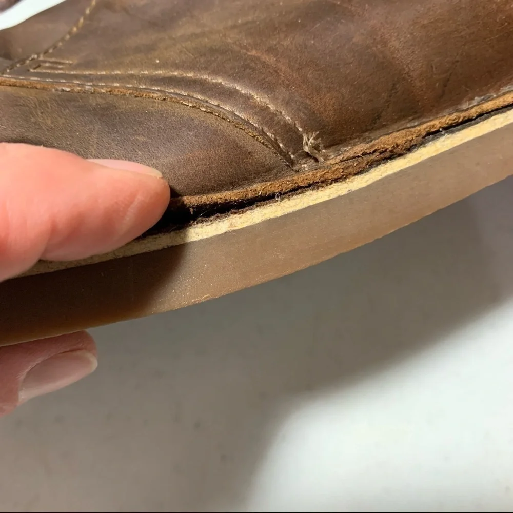 Clarks Men's Leather Chukka Boots Brown Ankle Shoes Size 12